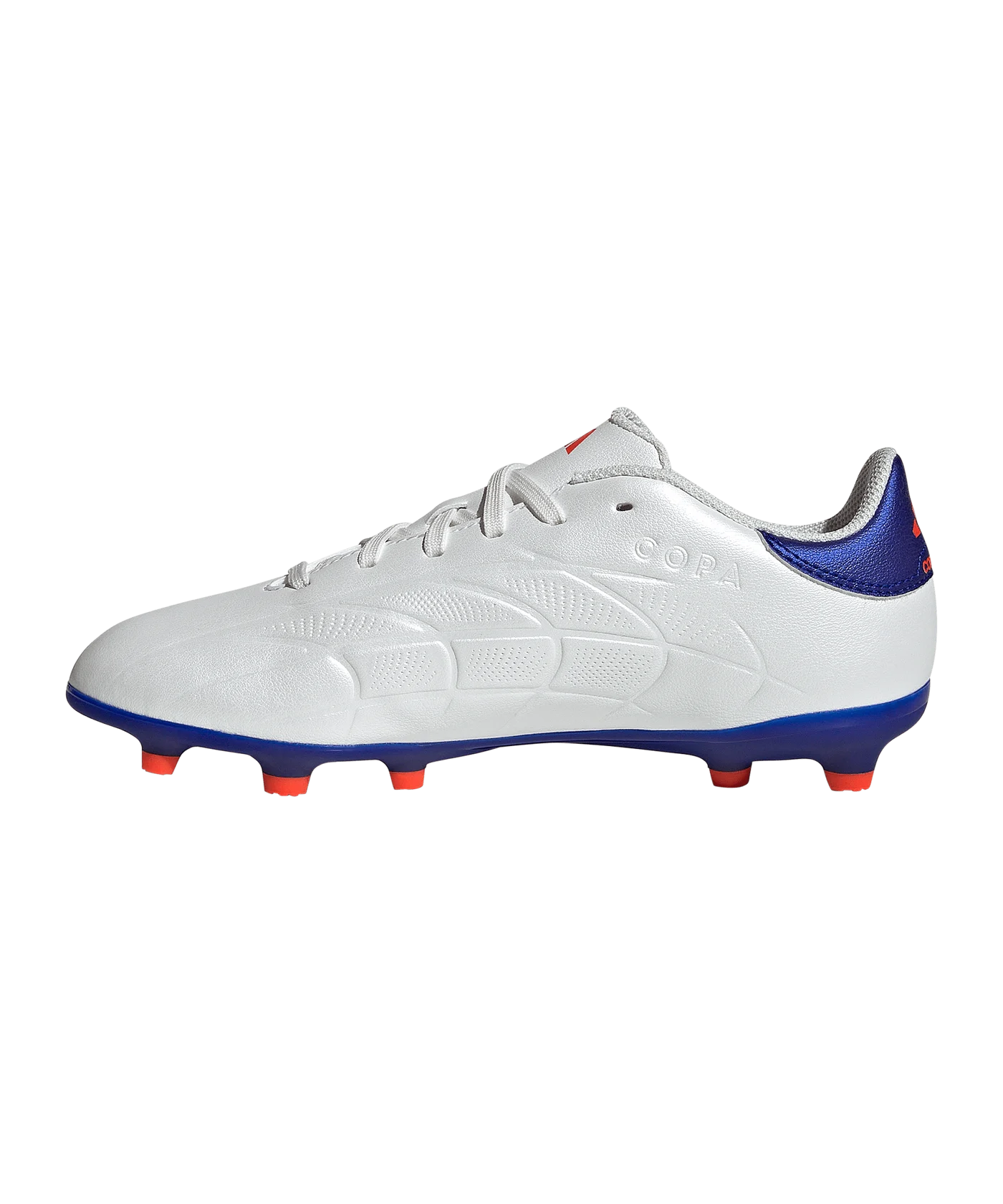 adidas COPA Pure 2 League FG Advancement Kids Weiss Blau