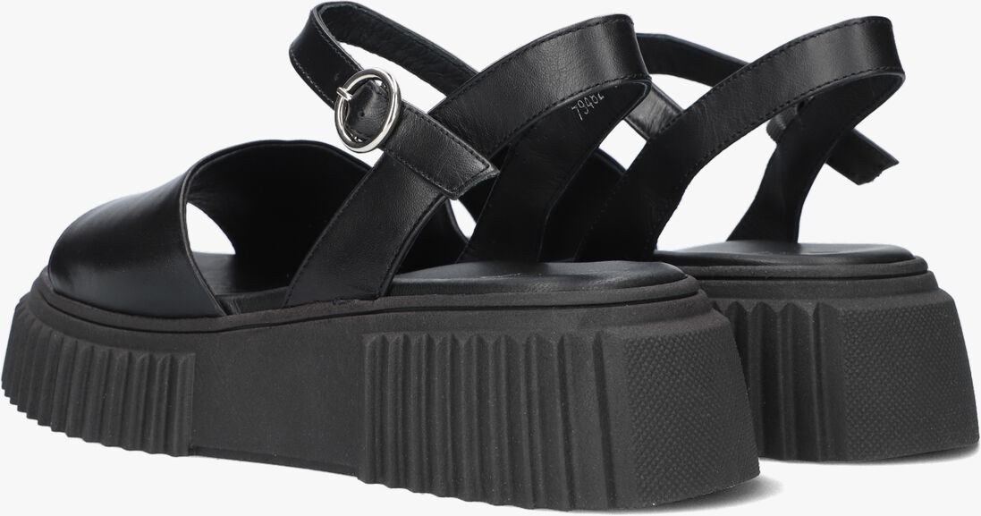 RED-RAG zwarte red-rag sandalen 79482