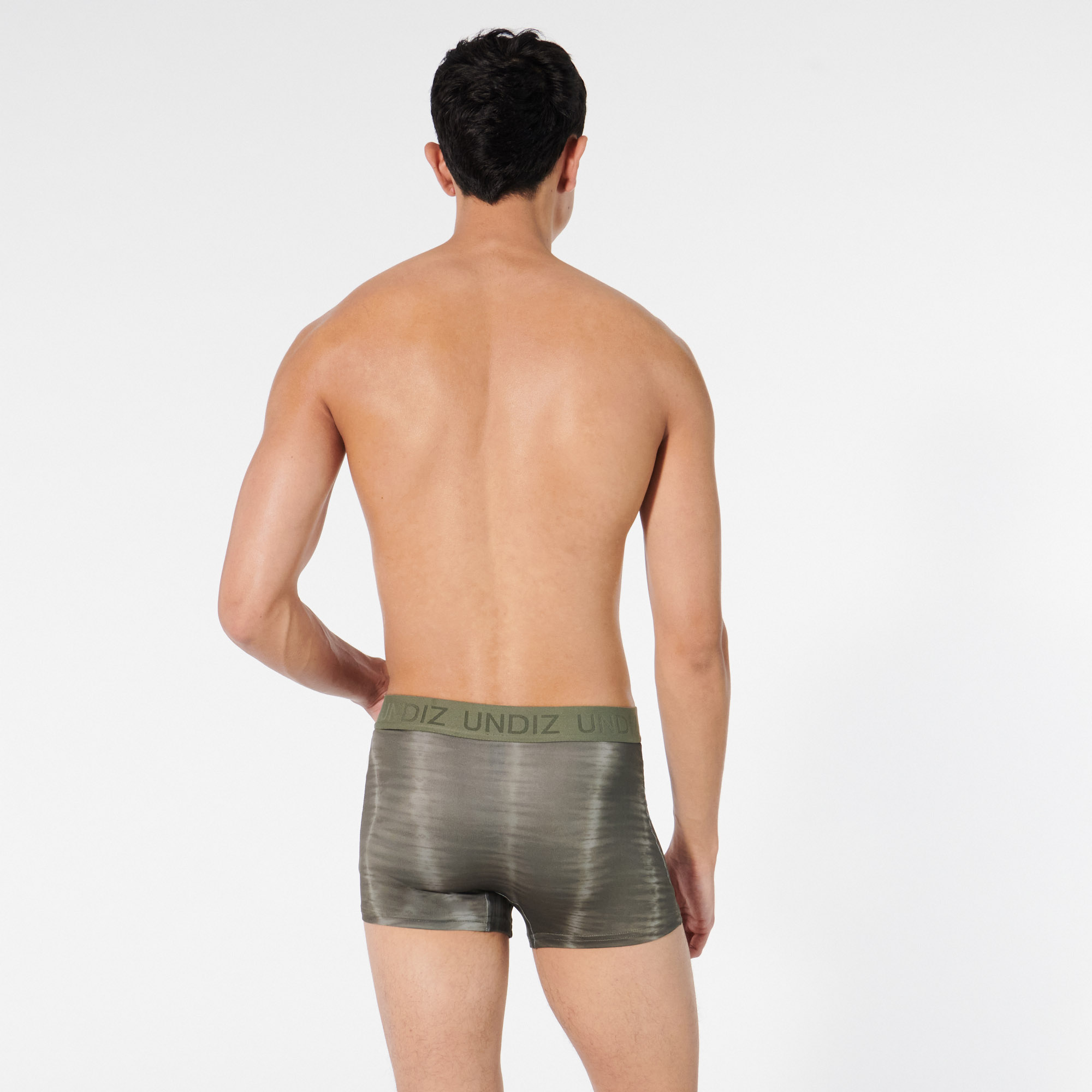 Boxer uni en microfibre