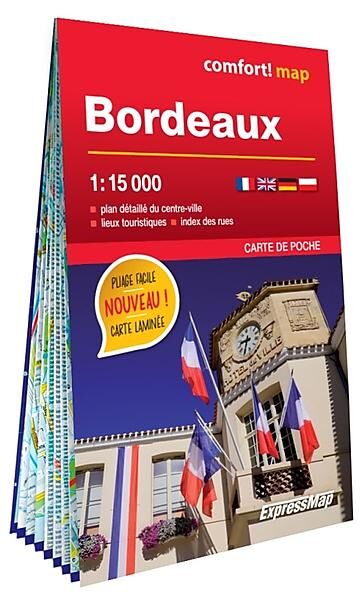 EXPRESSMAP - PLAN BORDEAUX FORMAT POCHE