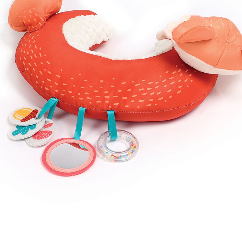 Coussin d'activités renard - Ecru
