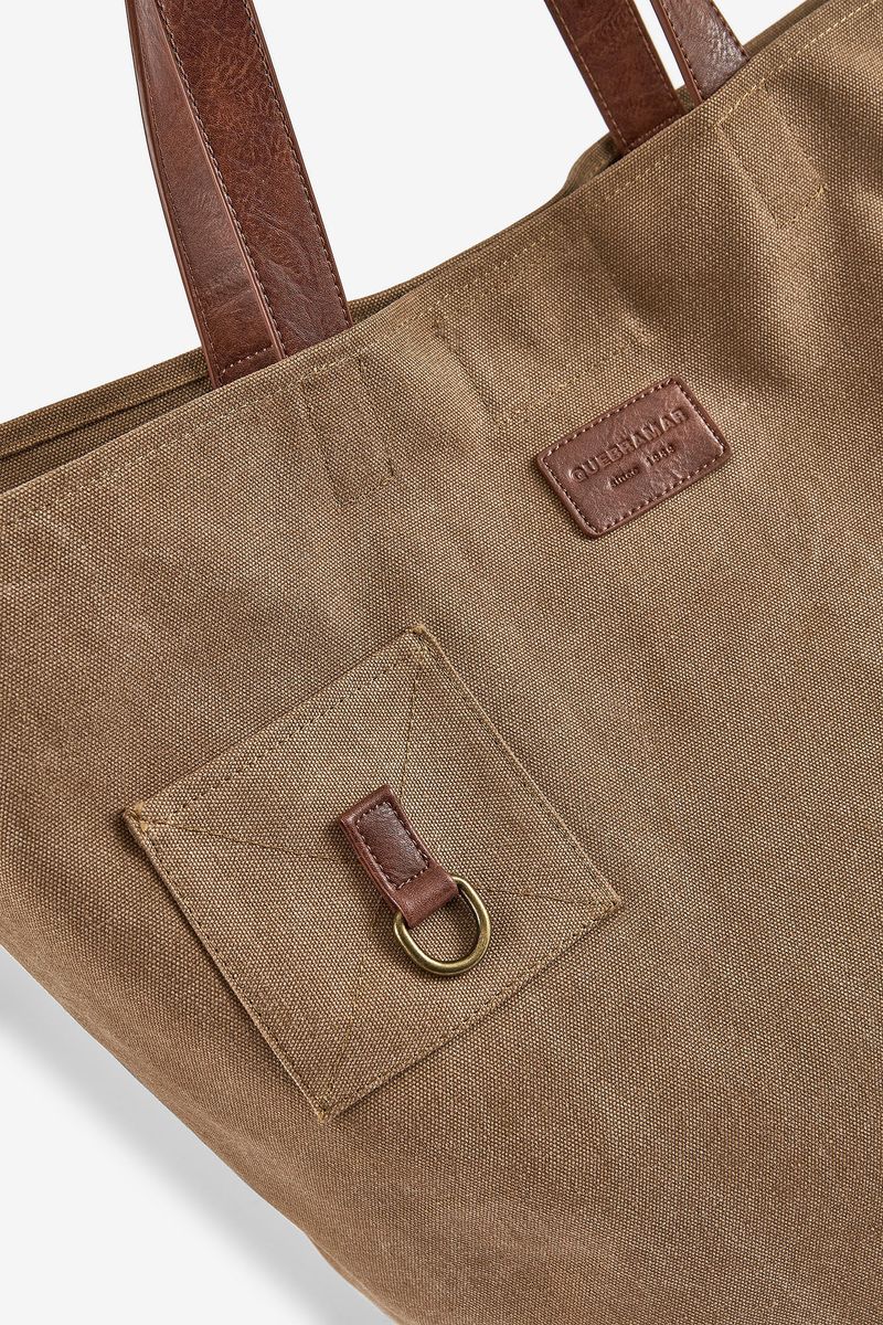 SACO EM CANVAS LAVADO