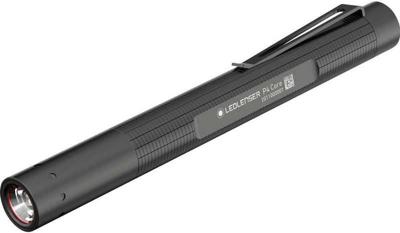 Ledlenser P4 CORE - Zaklamp - Zwart - 120 Lumen - IP54 - Focus