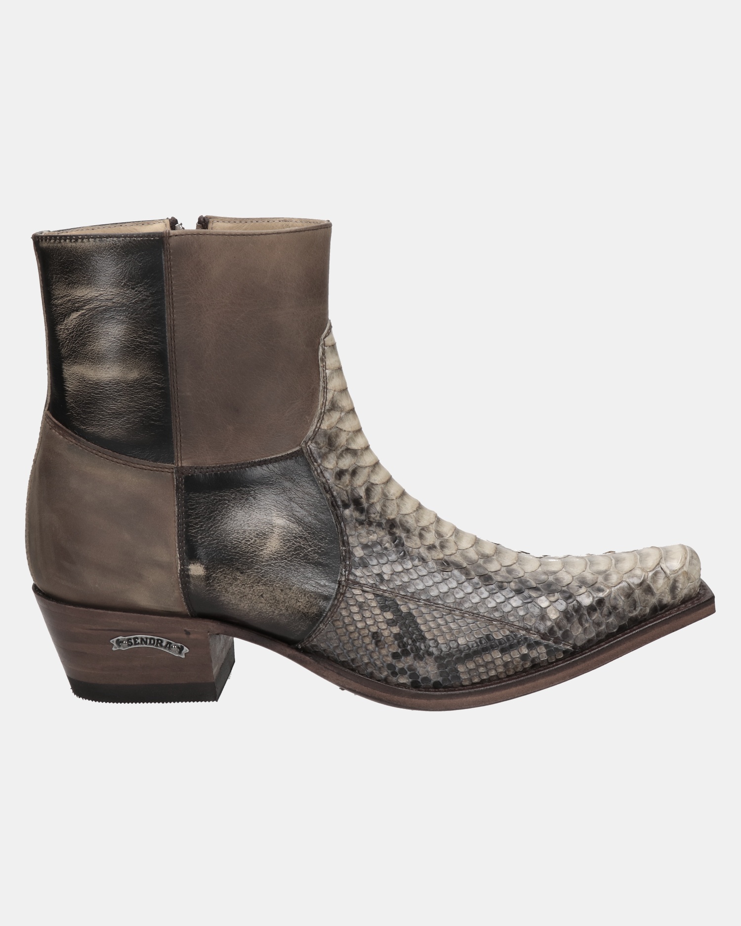 Sendra Mimo-riding 5919 Rits- & gesloten boots  - bruin