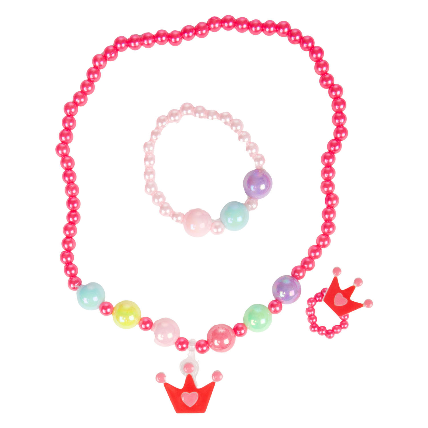 Princess Friends Kroon Sieradendoos met Accessoires