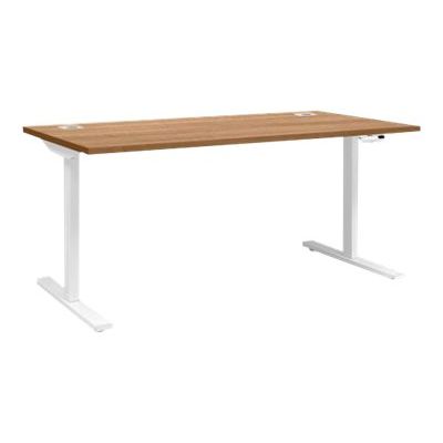 Bureau électrique réglable YES ! - 140 cm - Merisier