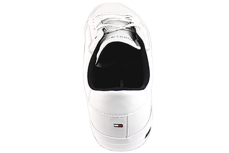 TOMMY HILFIGER VULC MODERN SNEAKERS I HVIDT GLAT SKIND