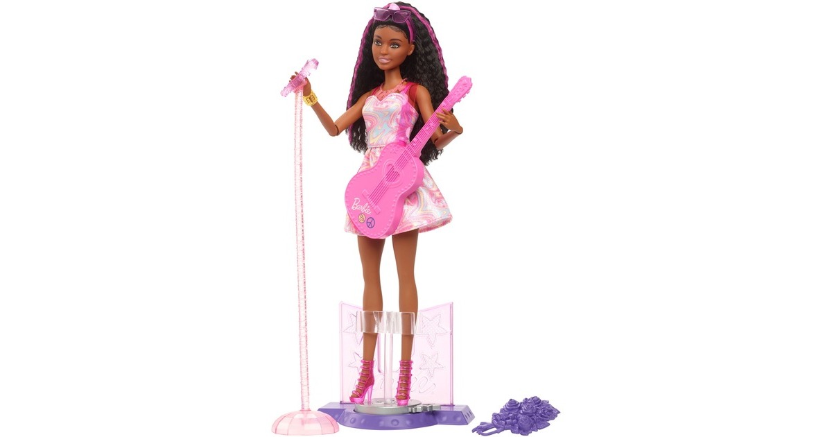 BarbieCarrièrepop - Popster met bewegend podium  (65e verjaardag)