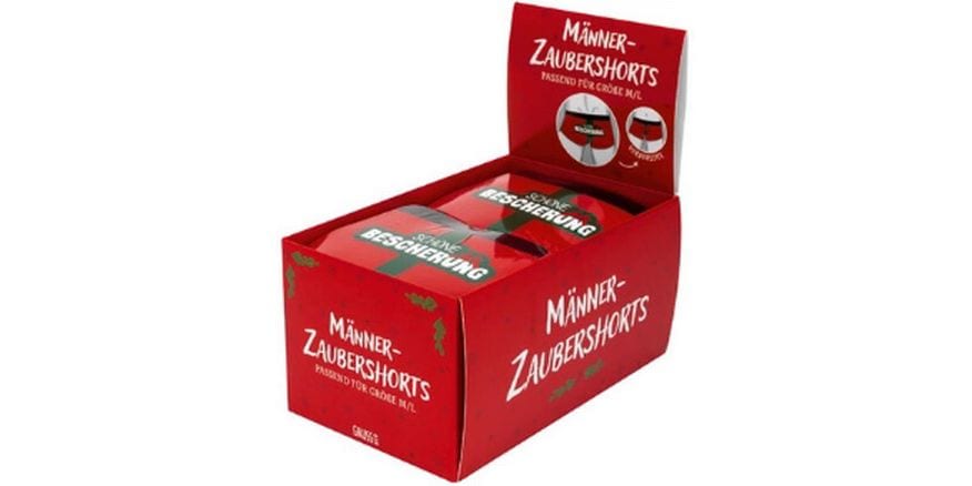 Sheepworld Boxershorts Schöne Bescherung Grösse M/L Männer-Zauberunterhose