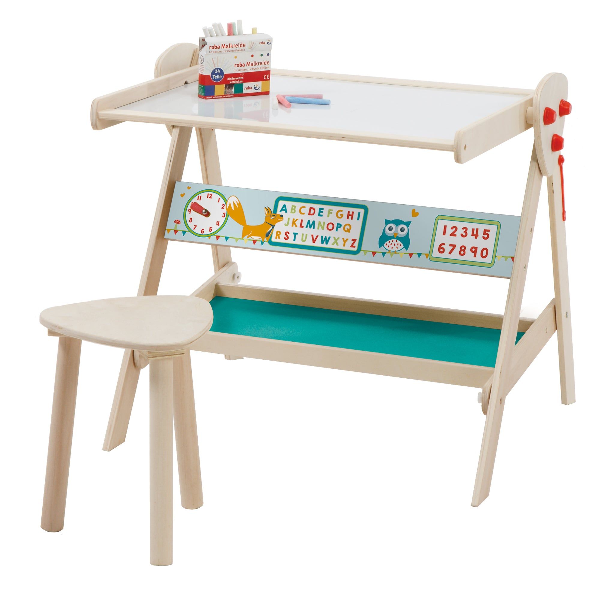 Standtafel mit Hocker