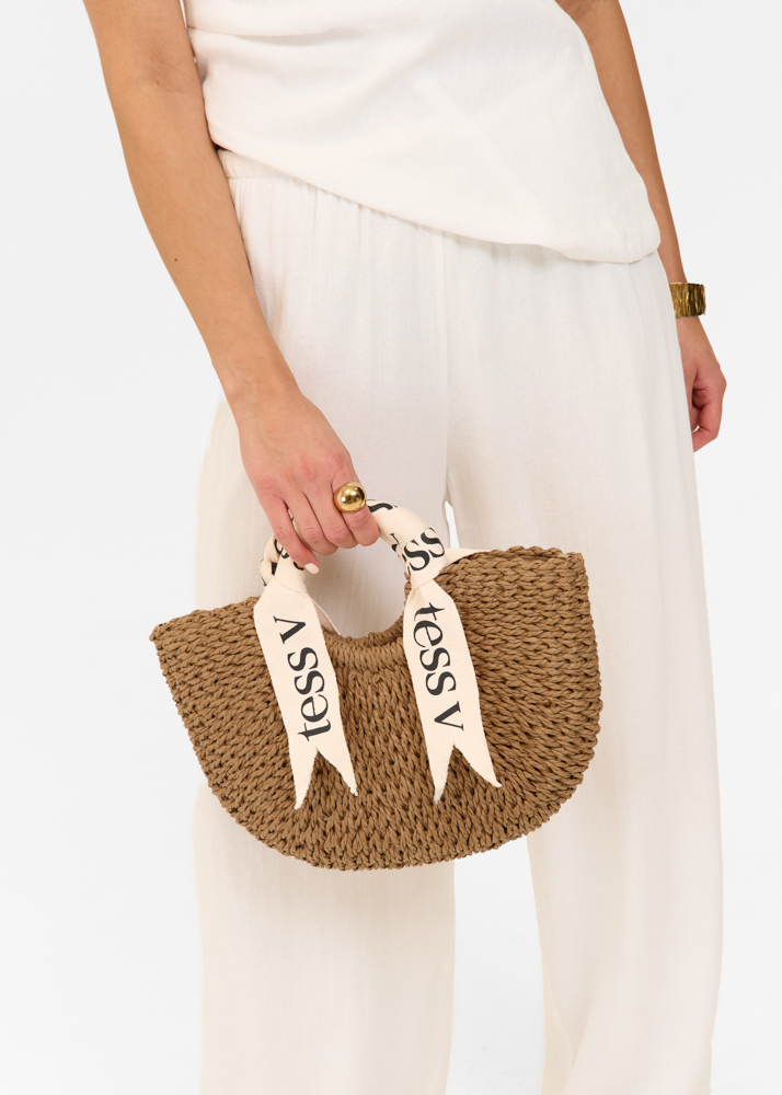 Feline tas beige