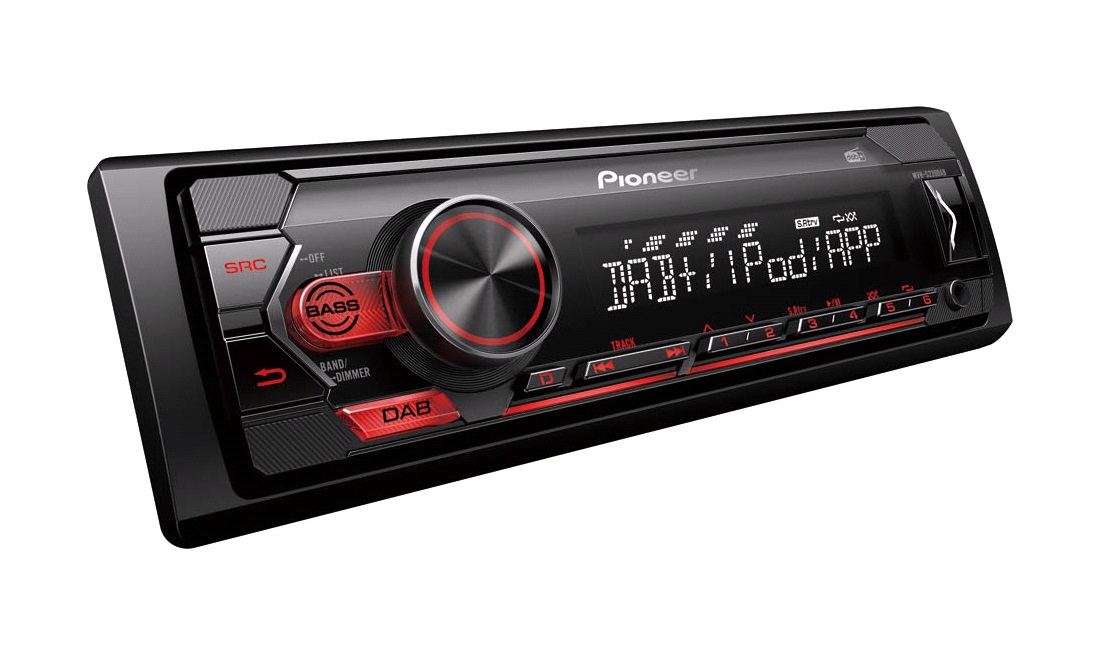 Pioneer MVH-S220DABAN 1DIN DAB+ USB APP