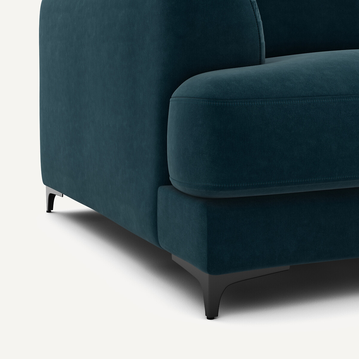AM.PM<br>Sofá-cama de 3 lugares em veludo, Marsile
