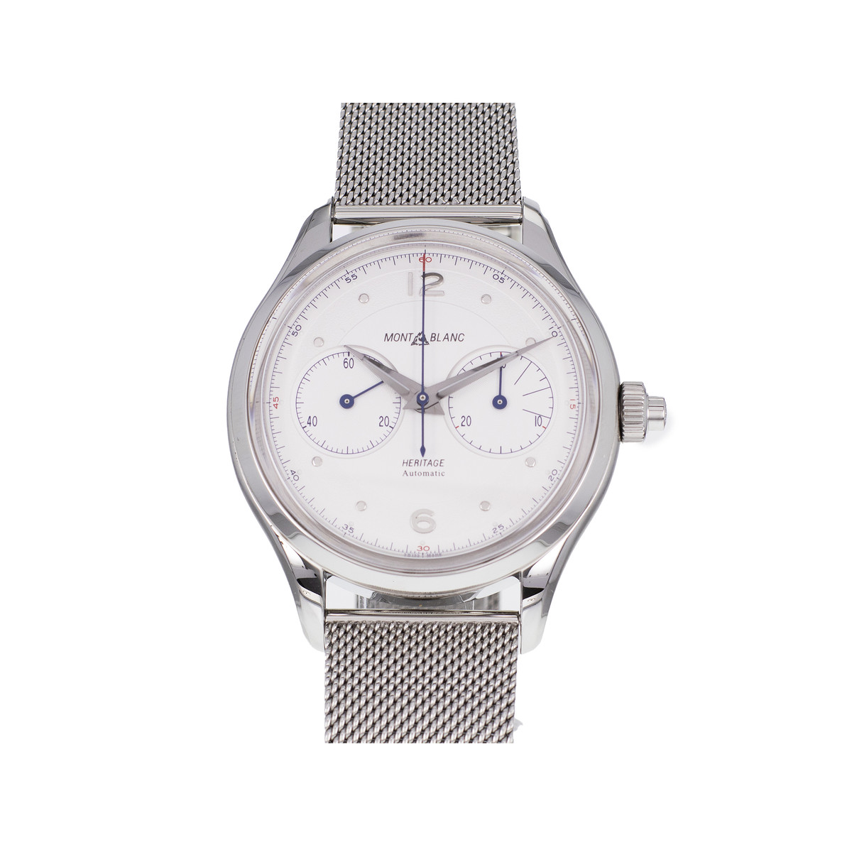 Montre d'occasion MONT BLANC héritage homme automatique acier