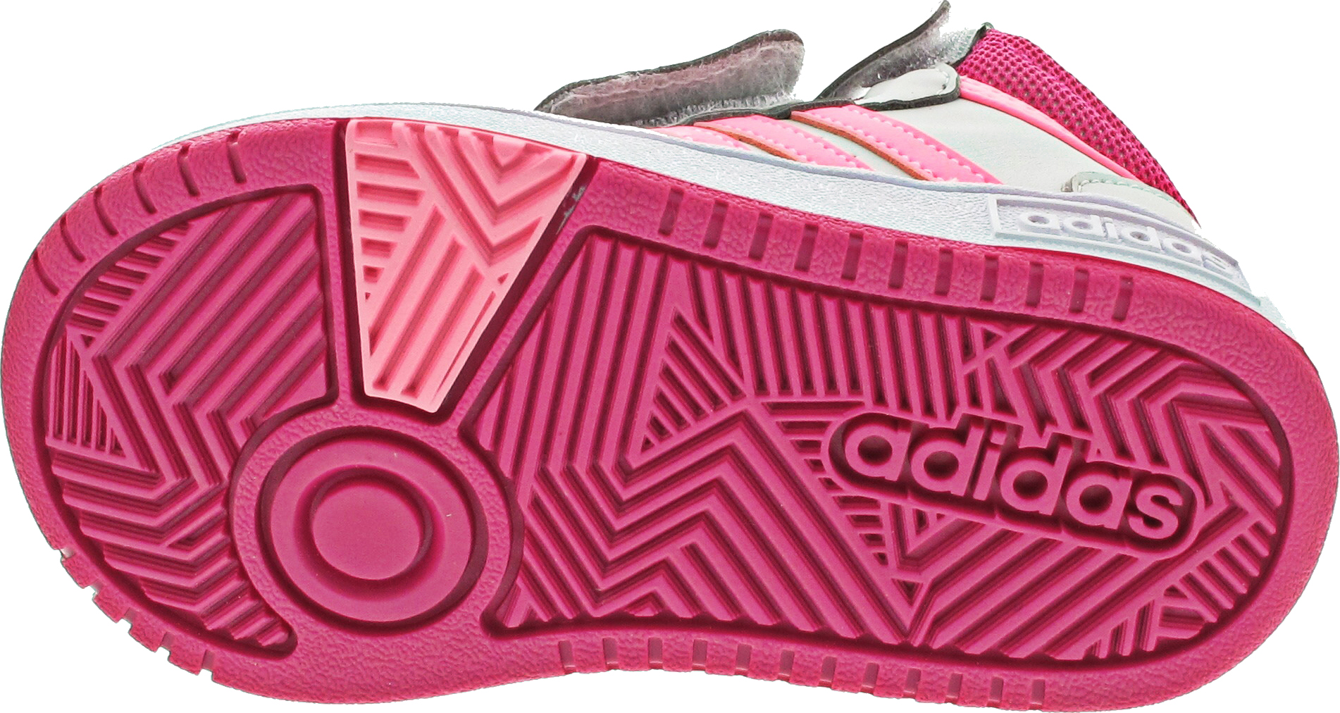 adidas Hoops Mid 3.0 AC I Lauflernschuh Klett grau