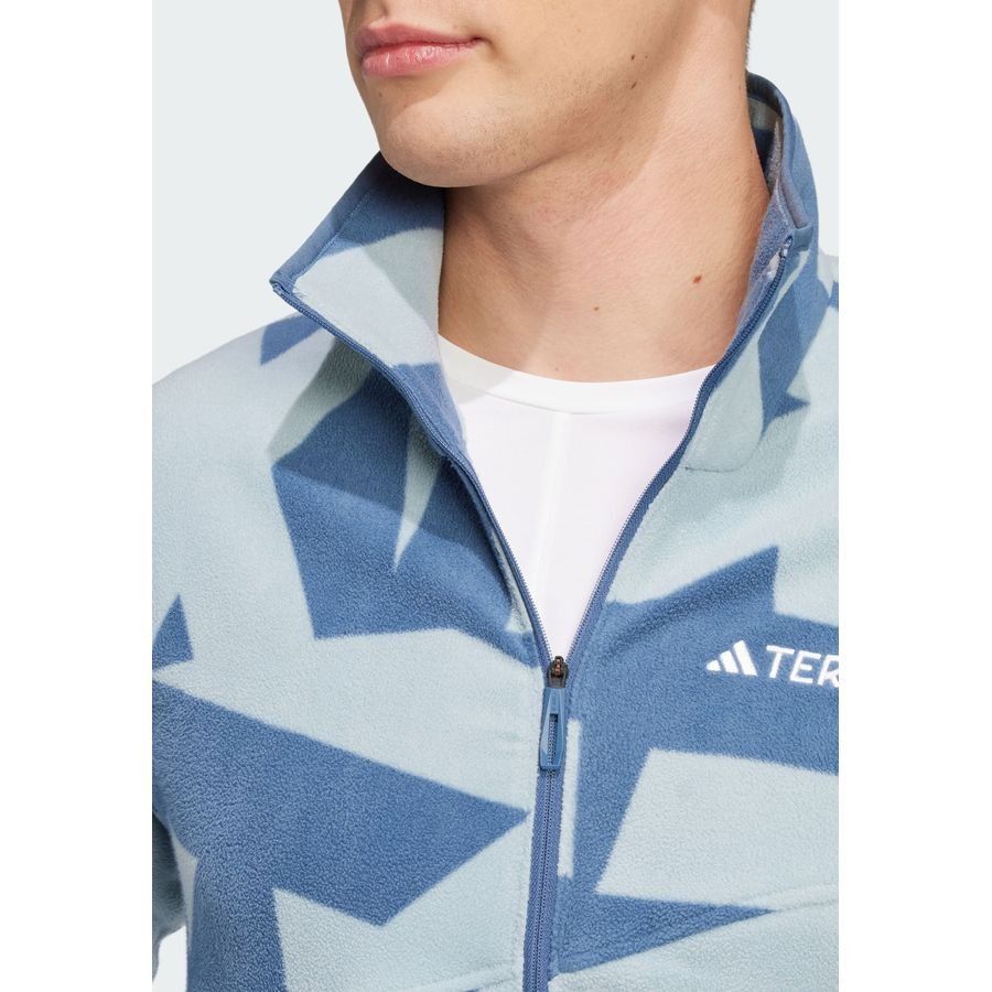 Adidas Veste molleton entièrement zippée imprimée Terrex Multi
