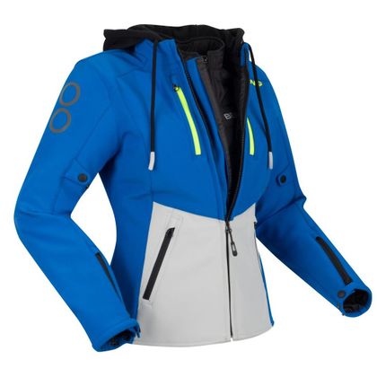 Blouson Bering LADY ROTOR - Bleu / Gris