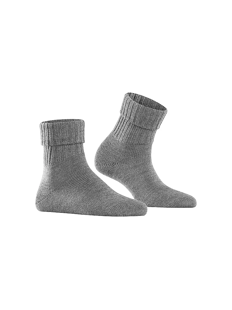 BURLINGTON Damen Socken PLYMOUTH 36-41 dark grey grau