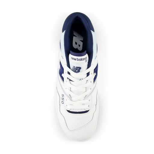 New Balance 550 Sneakers, White/Navy/Quarry Blue, 37