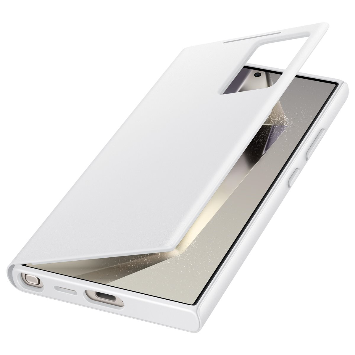 Galaxy S24 Ultra Smart View Book Cover Flipcase Hülle (EF-ZS928CWEGWW) - White (Weiss)