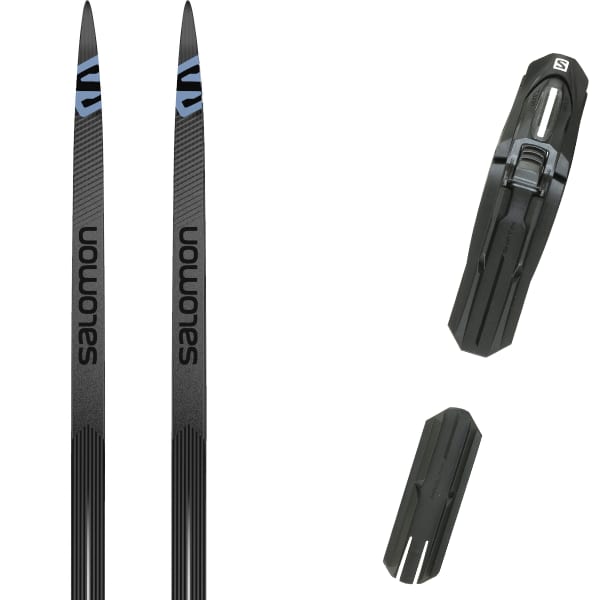 Pack ski de fond SALOMON RC 10 ESKIN VITANE MED + PROLINK SHIFT-IN CLASSIC BLACK
