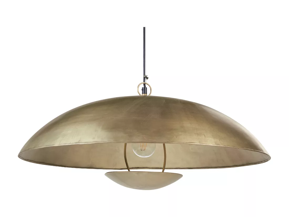 Lampe suspension AGRANI Métal Doré