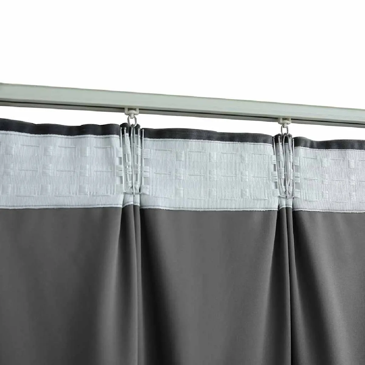 vidaXL Rideaux Occultants Anthracite