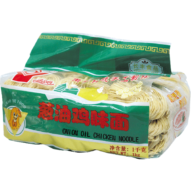 Chao Yi Merk Noedels Met Uien En Olie Kippenvleessmaak 1 kg