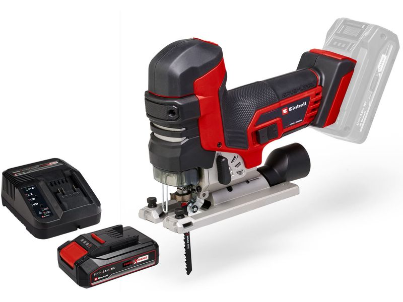 Einhell Professional Akku-Stichsäge TP-JST 18/135 Li BL 1 x Stichsäge für präzise Schnitte bis 135 mm in Holz und 10 mm in Stahl