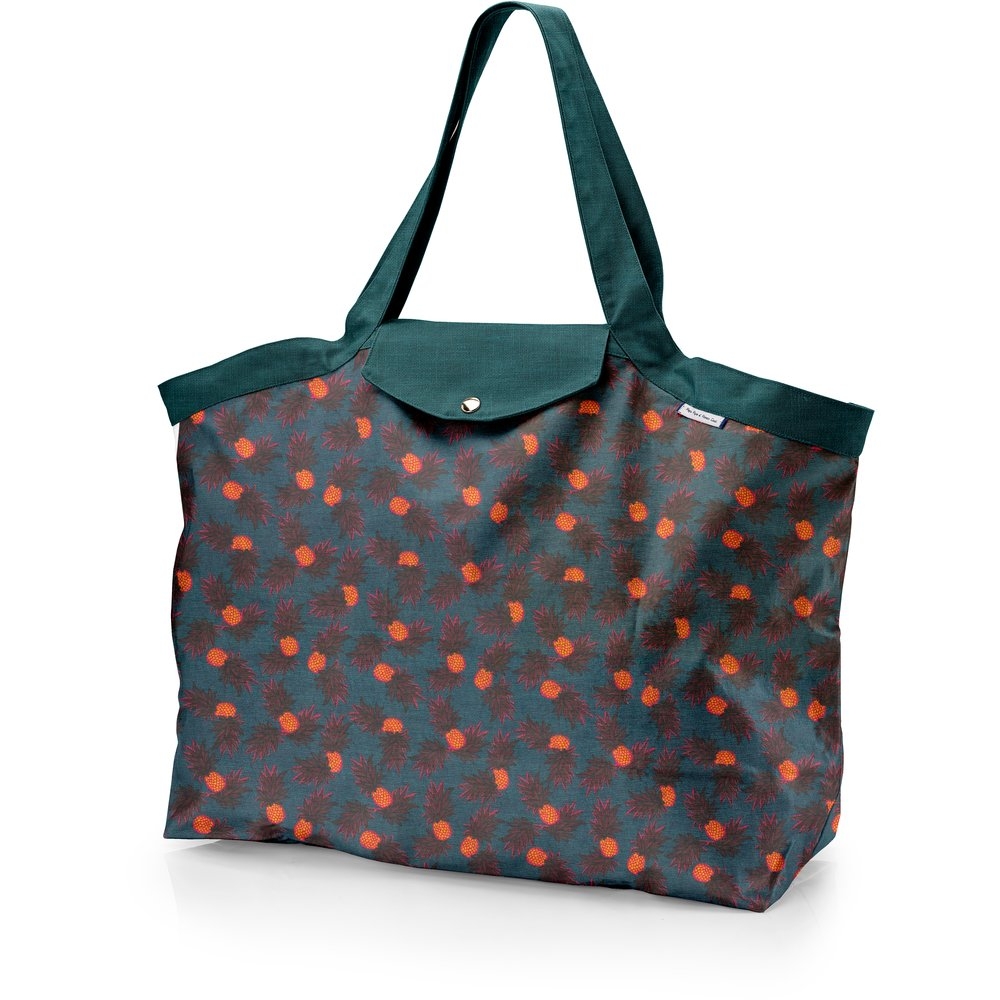 Grand Sac Cabas En Tissu Ananas Party