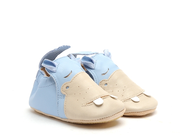 Easy peasy chaussons bebe blublu popotam 18777 bleu