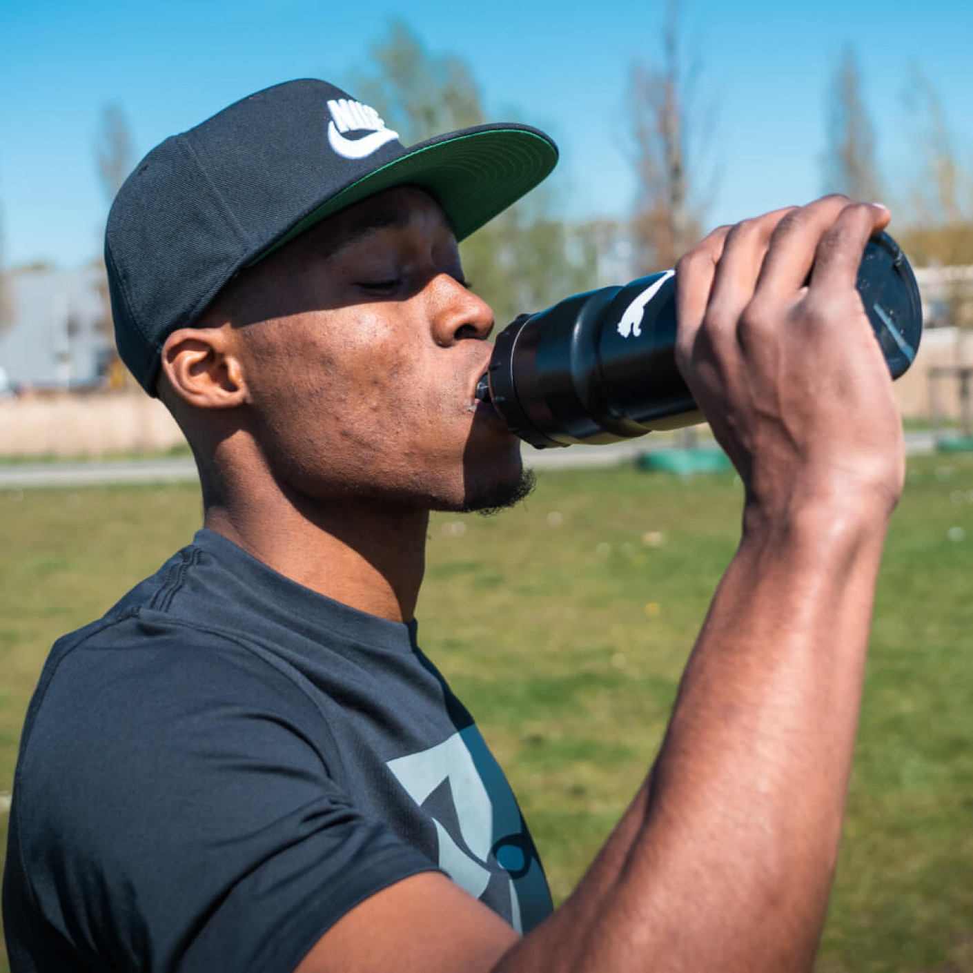 PUMA Bidon 750ML Zwart