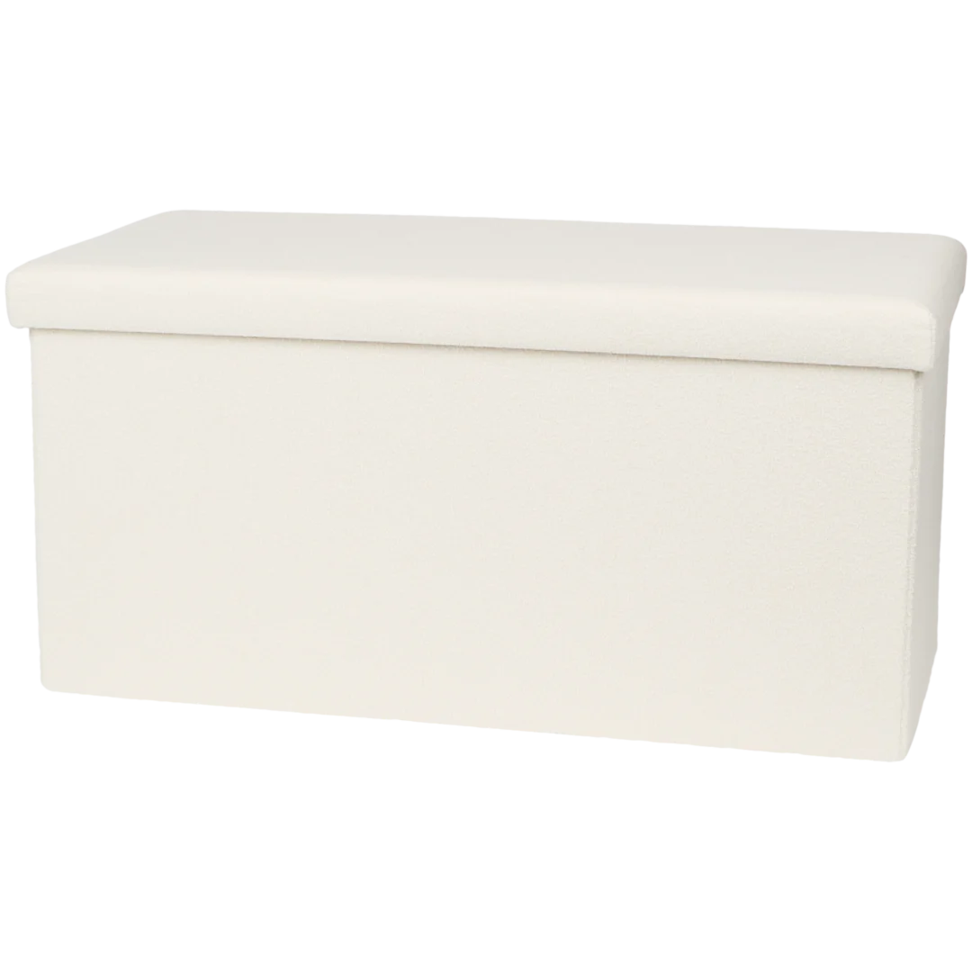 Banc de rangement en teddy XL