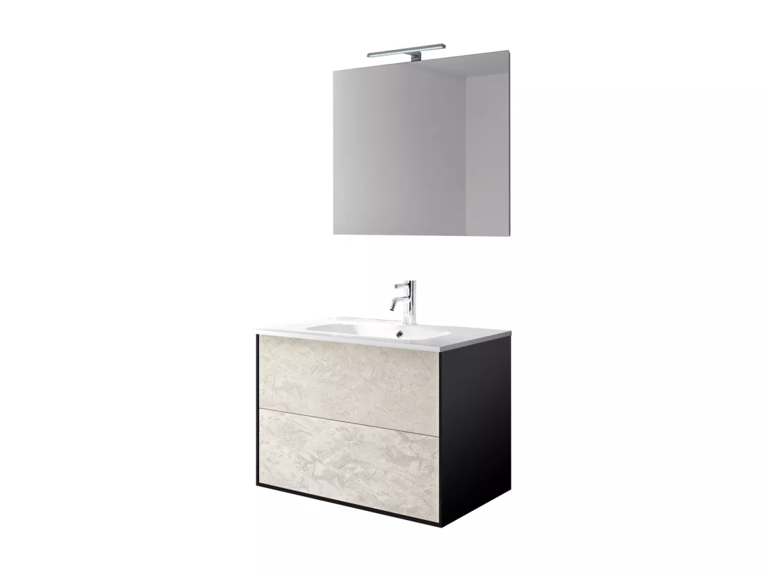 Ensemble de salle de bain 4 pièces IGEA havane