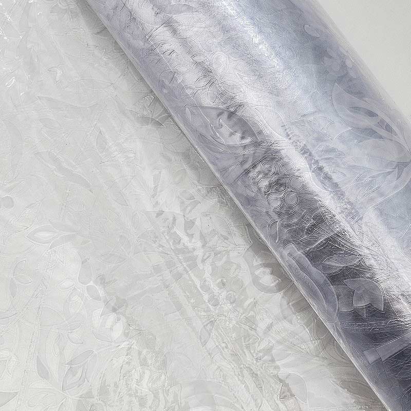 Toile cirée damassée 'Selenium'