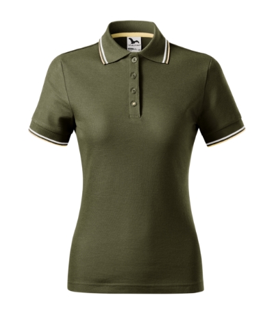 Malfini 233 - Polo Élégant à Rayures Contrastées