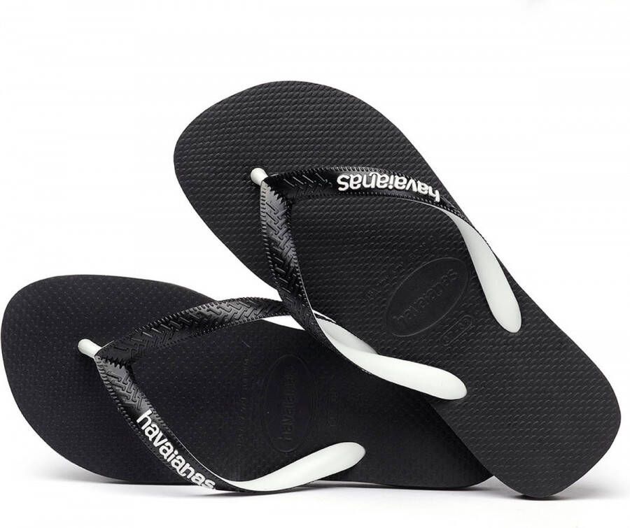 Havaianas Top Mix teenslippers zwart Rubber 35-36
