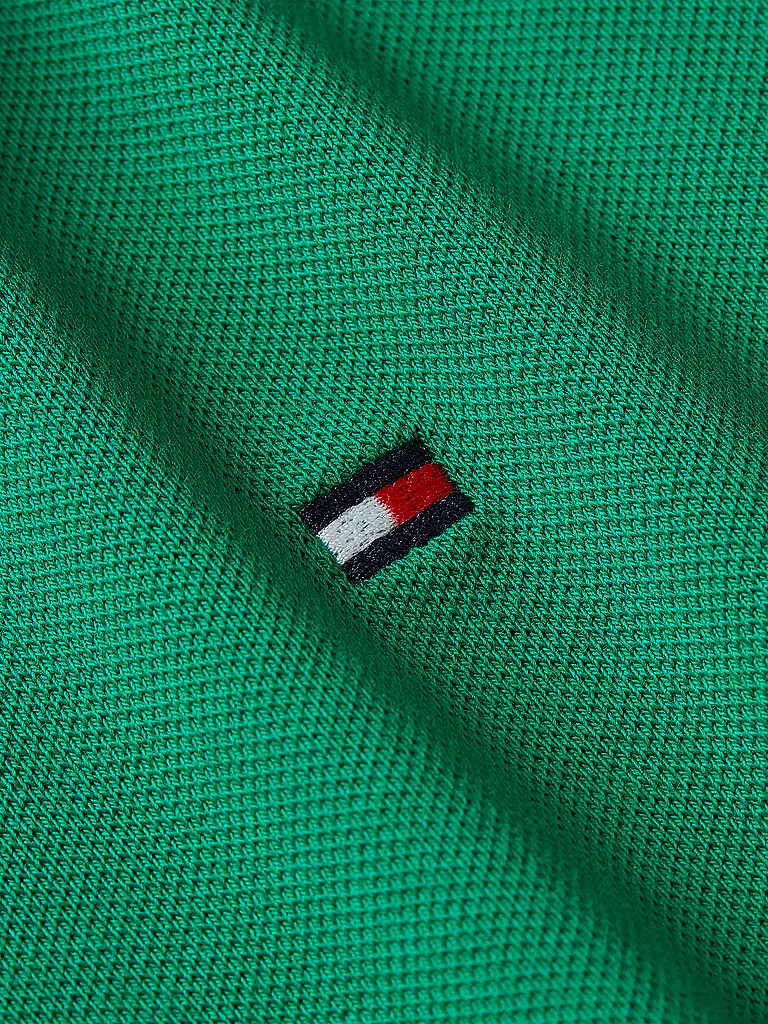 TOMMY HILFIGER Poloshirt Slim Fit grün
