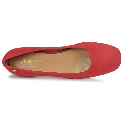 JB Martin - VIRGINIA - Chèvre velours rouge