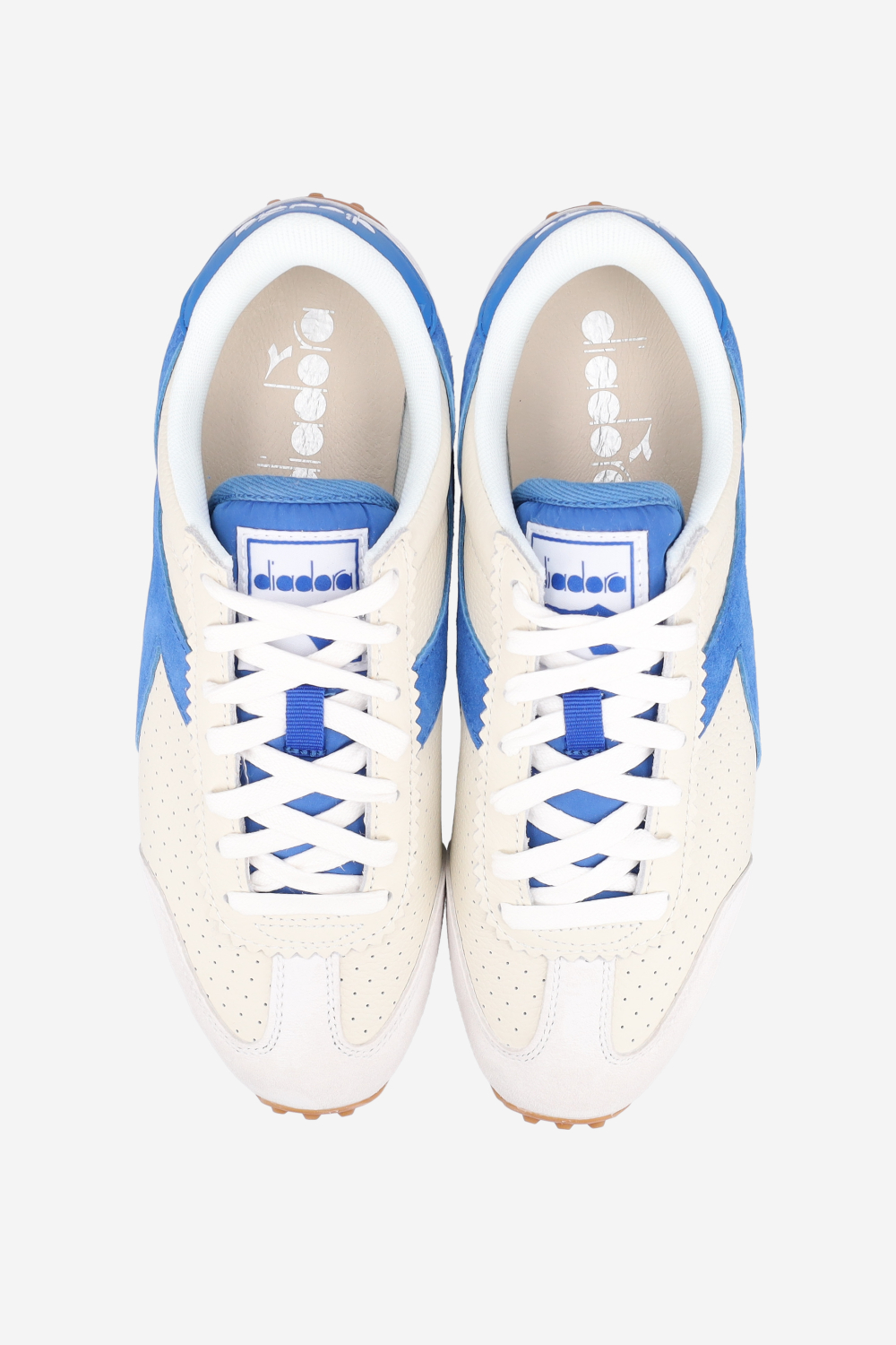 Rally Punched leather sneakers
