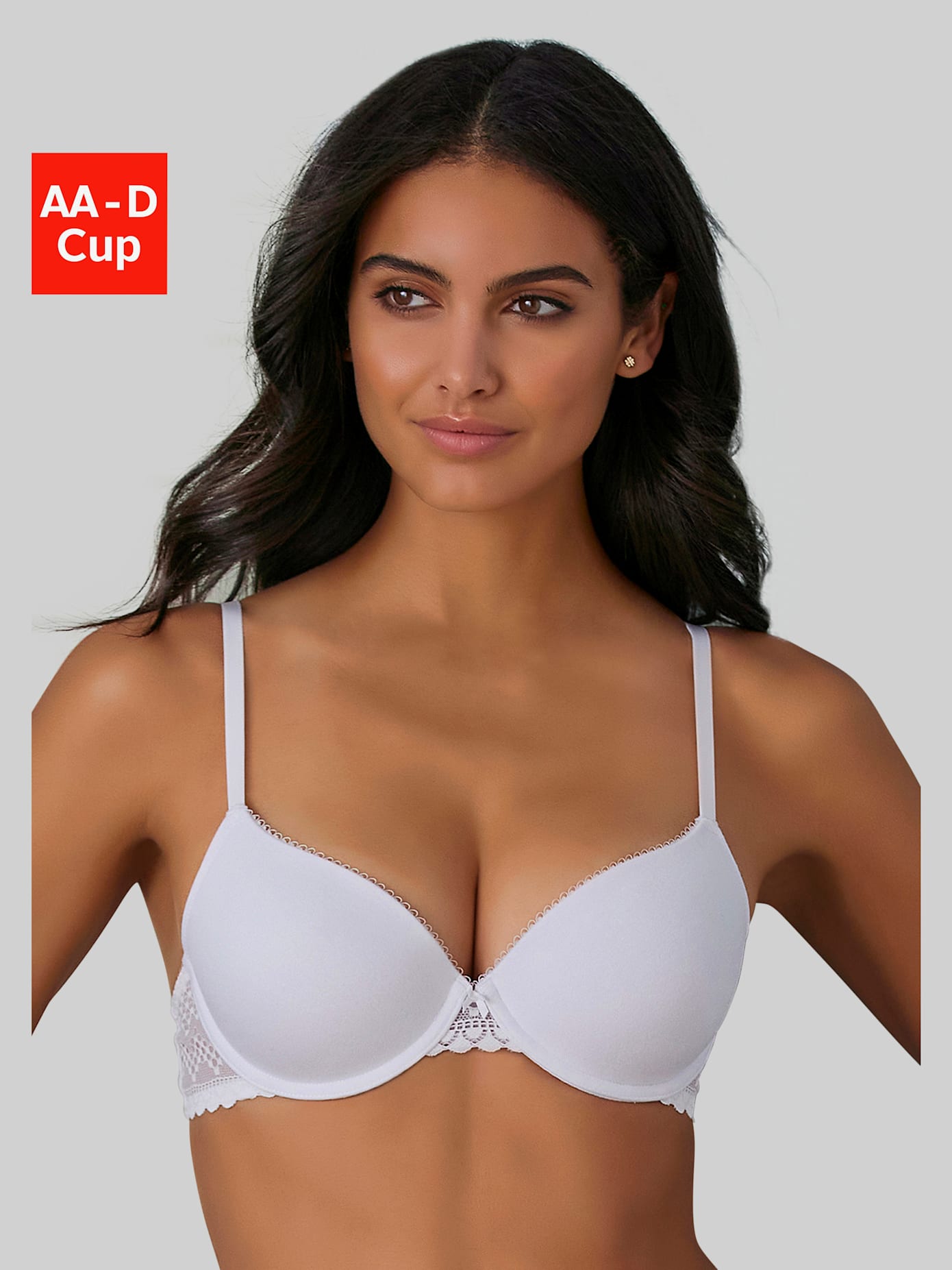 Soutien-gorge à coques classique en coton biologique
