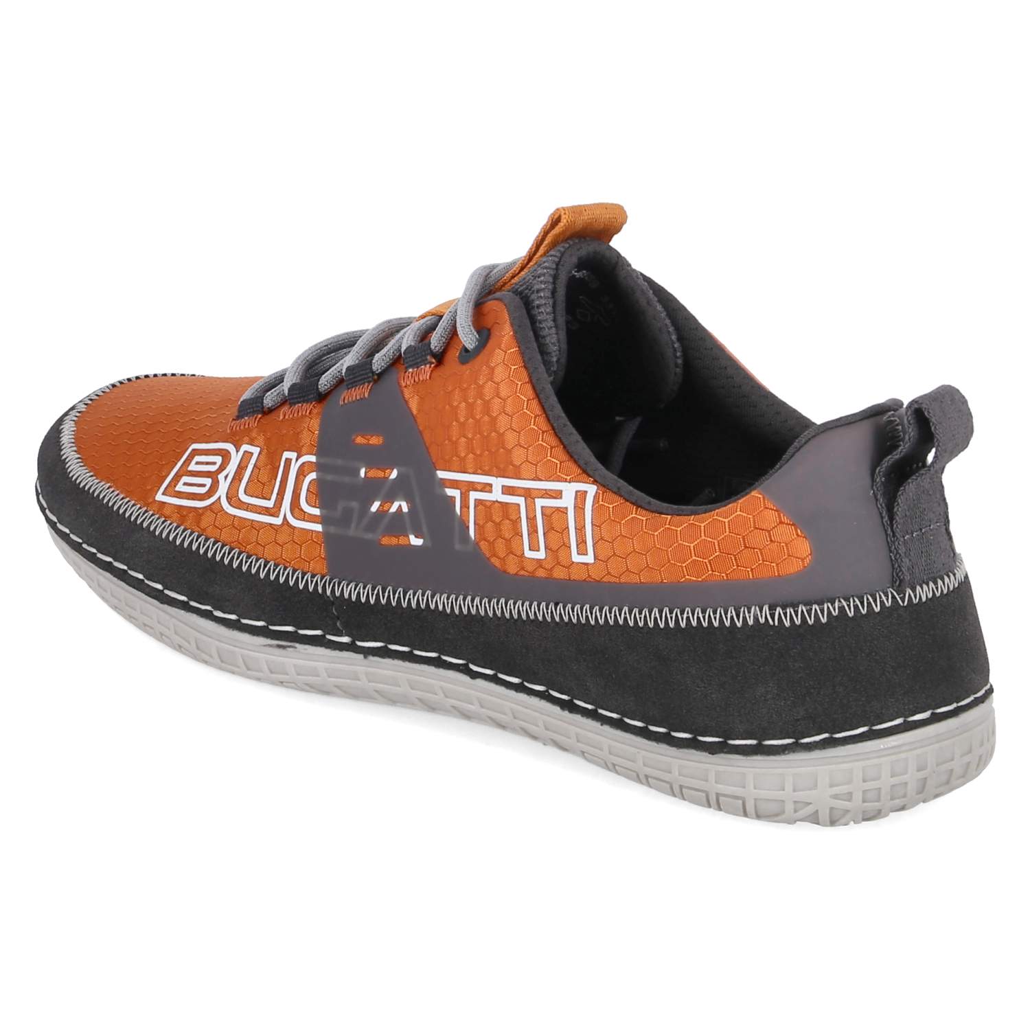 Bugatti Halbschuhe - orange / dark grey