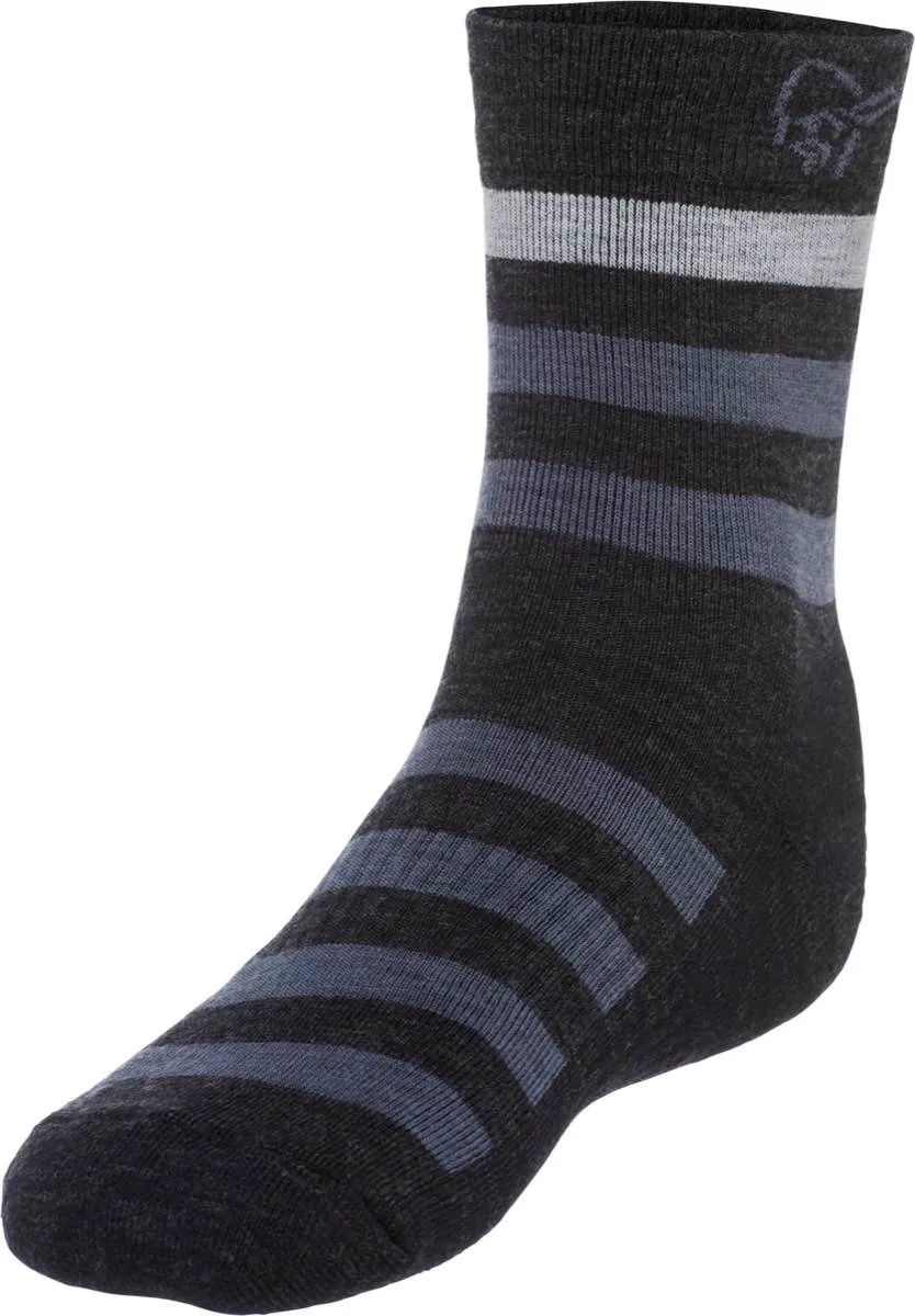 Norrøna Falketind Mid Weight Merino Socks Caviar