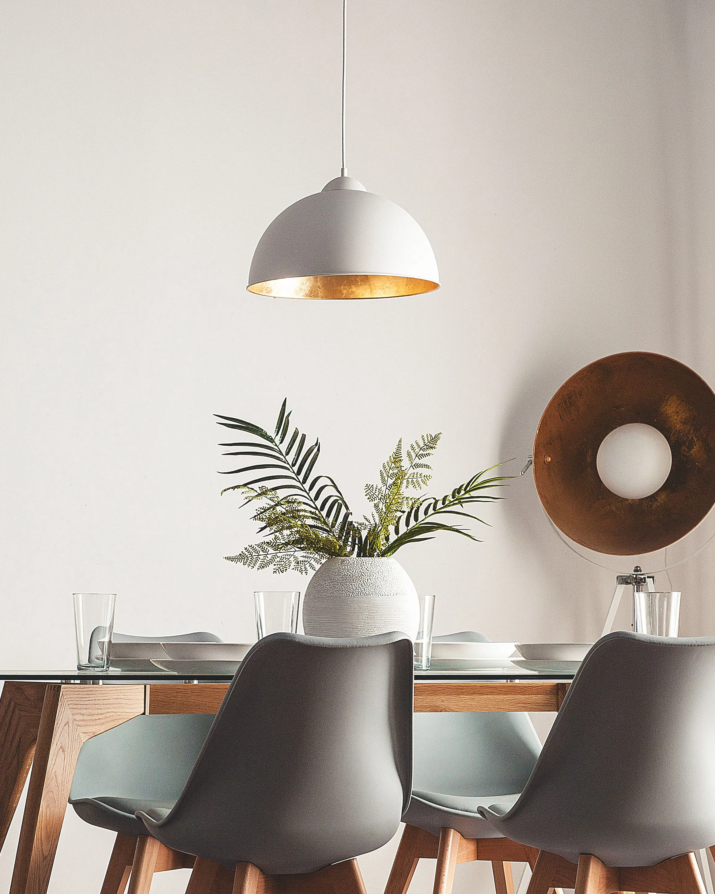 Hanglamp CETINA Metaal Wit