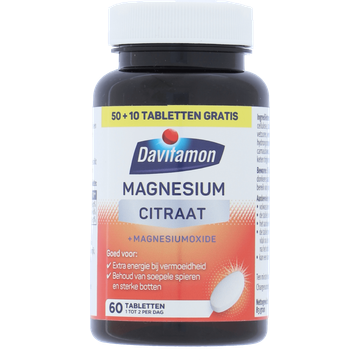 Davitamon Magnesium Citraat 60 Stuks