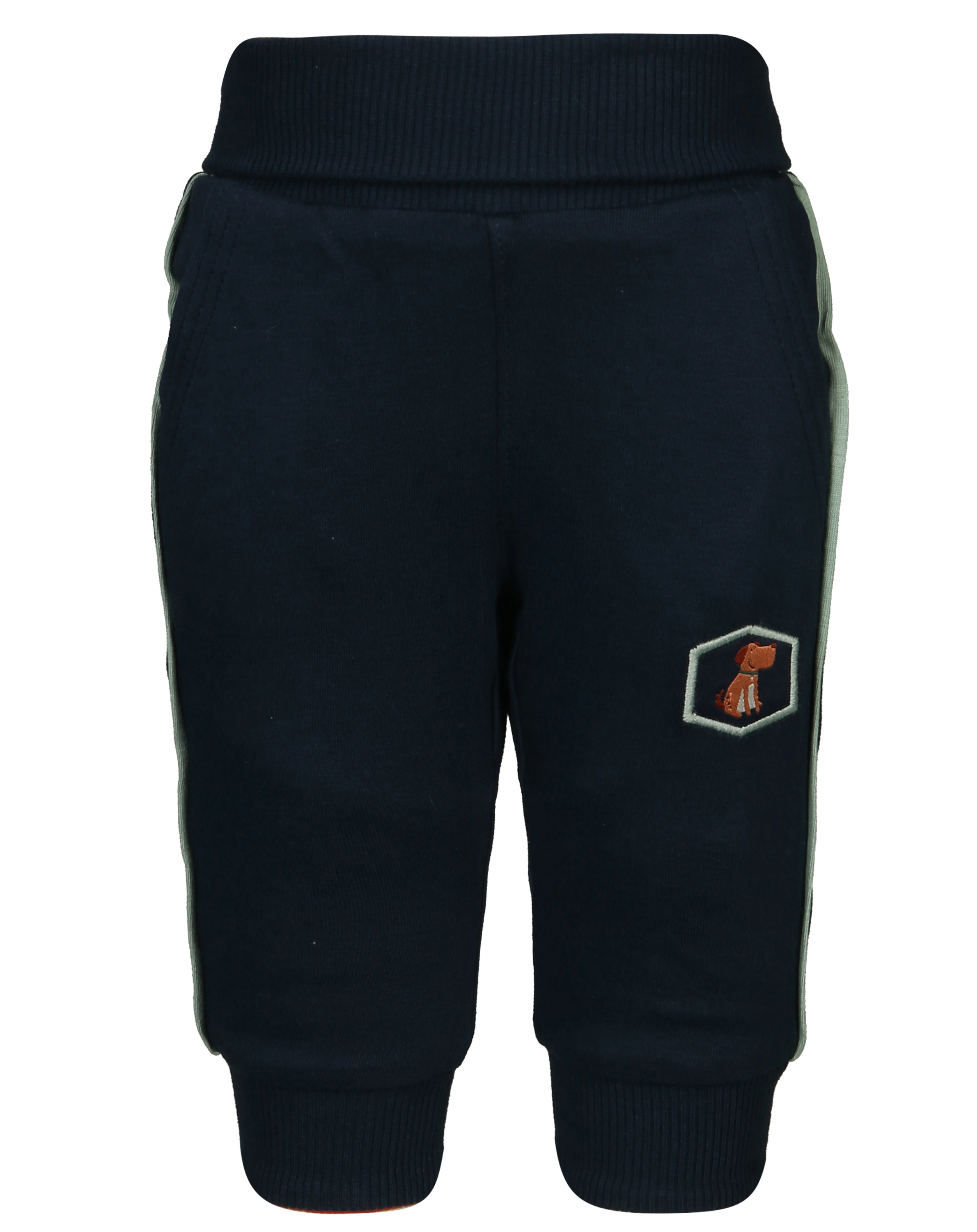 Wende-Hose AUTO in dunkelblau/orange