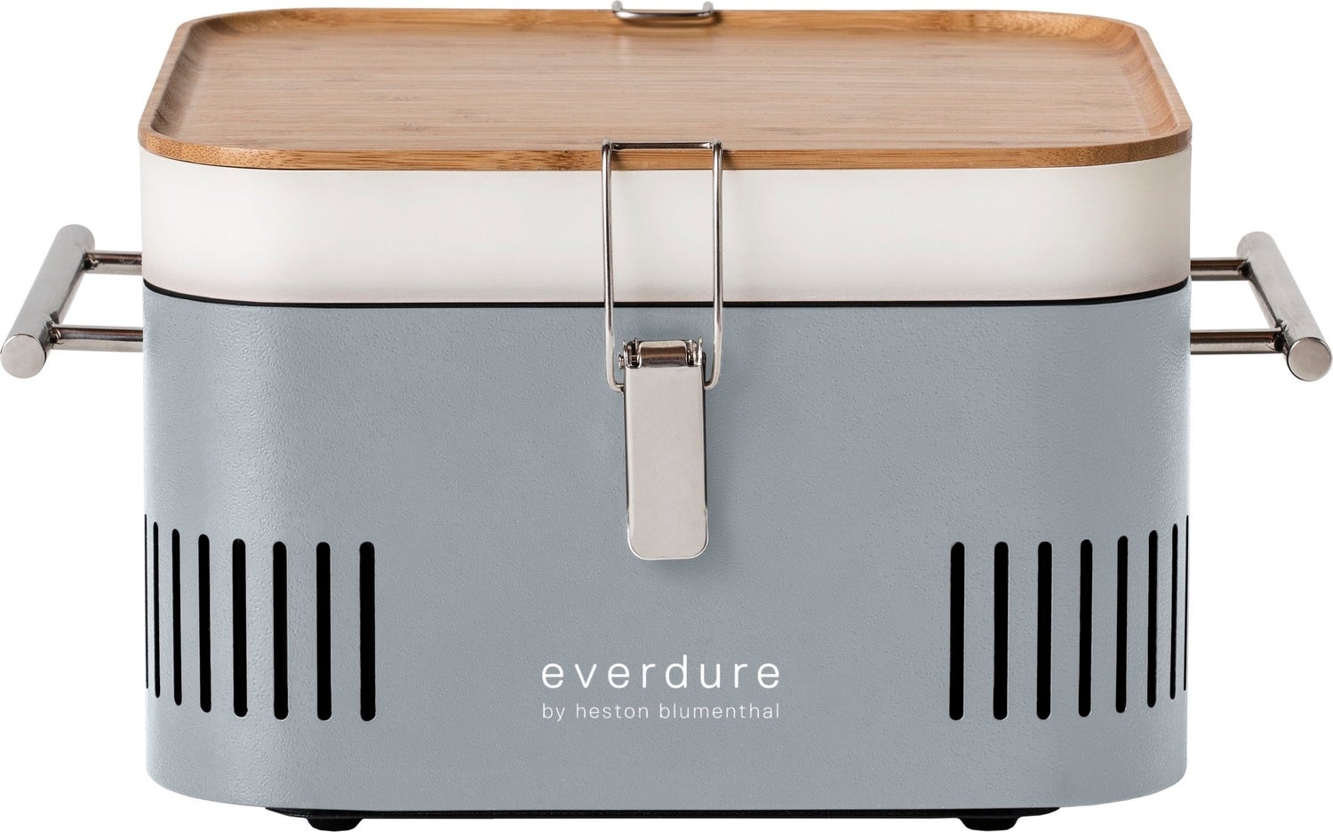 Everdure houtskool barbecue Cube grijs 38,4 x 31,6 x 22,4 cm