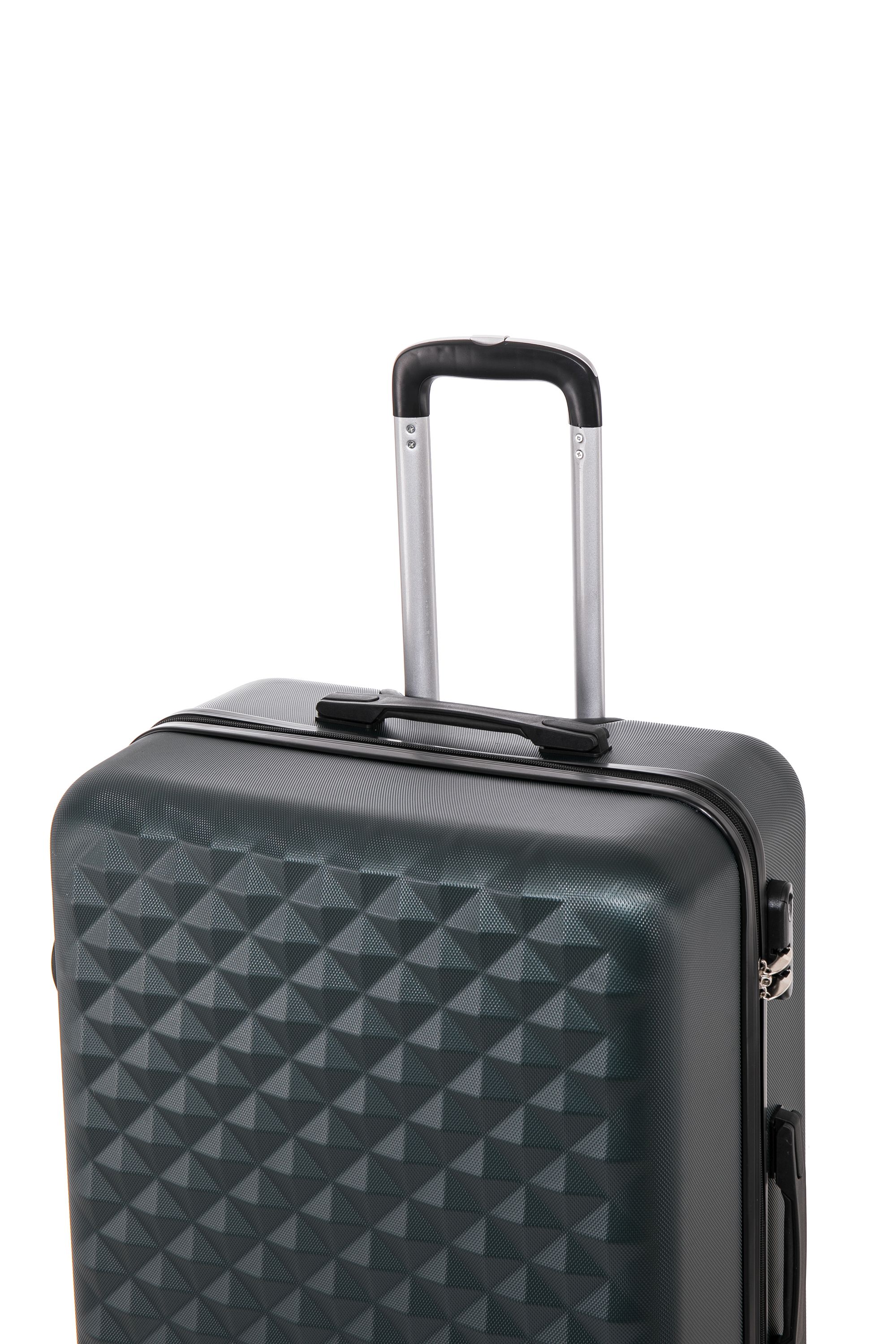 Reisekoffer Hartschalenkoffer AMY 3er Set smaragd