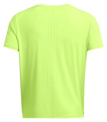 Maillot manches courtes Under Armour Launch Elite Vert Homme