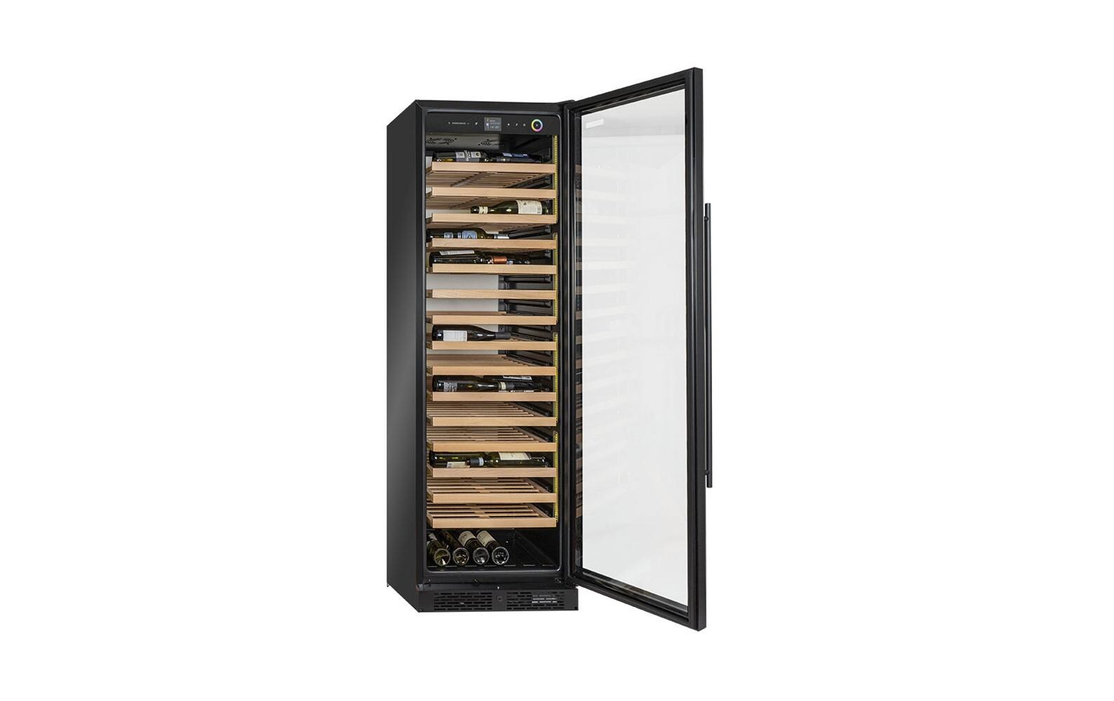 Weinklimaschrank WK1870 Schwarz, Rechts<br>Freistehender Weinkühler